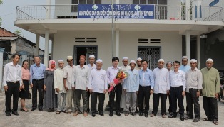Lãnh đạo Ban Tôn giáo Chính phủ đến thăm Ban Đại diện Cộng đồng Hồi giáo (Islam) tỉnh Tây Ninh